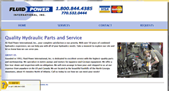 Desktop Screenshot of fpihydraulics.com